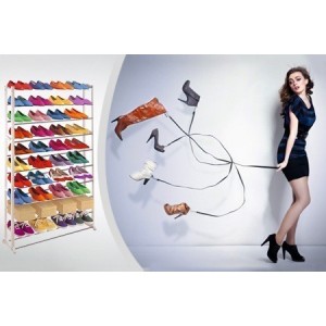 Meuble à chaussure jusqu'a 40 paires - etagere pour gagner de la place 2