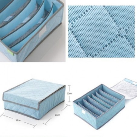 Panier de rangement pour soutiens-gorge sous-vêtements tiroir économies d'espace