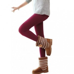 Pack de 5 leggings effet thermique - doublure collants... 2