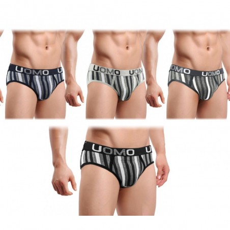 891060 Pack de 12 slips pour homme HERREN modèle MAVERICK tailles S à XXL 891060 Pack de 12 slips pour homme HERREN modèle MAVERICK tailles S à XXL