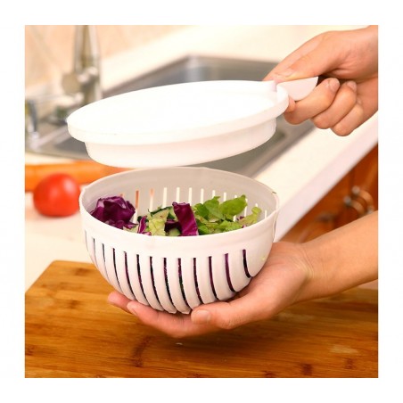 4356 Passoire en silicone pliable pour pâtes et légumes ø 24,5 cm