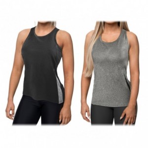 KZ-353 Débardeur de sport running pour femme en tissu respirant fitness et sport