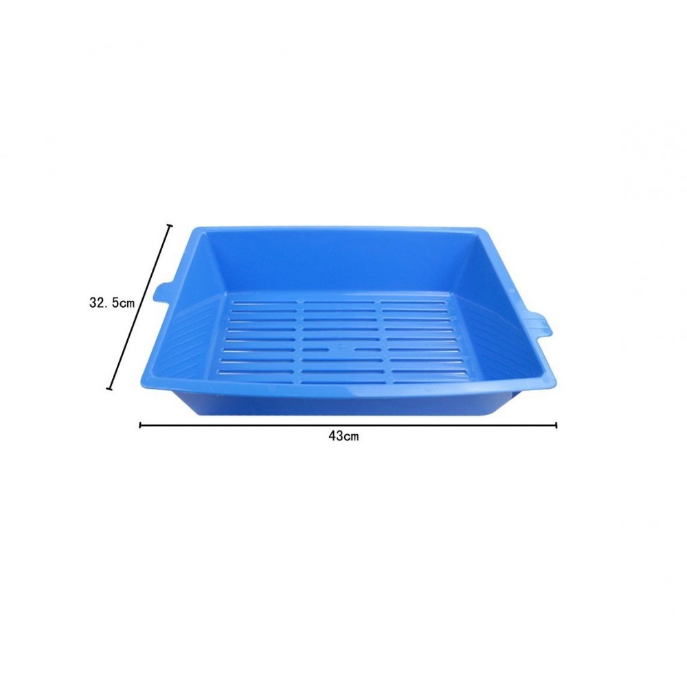 105355 Bac à litière d'angle pour chats SHUTTLE ANGOLARE 49cm plusieurs couleurs