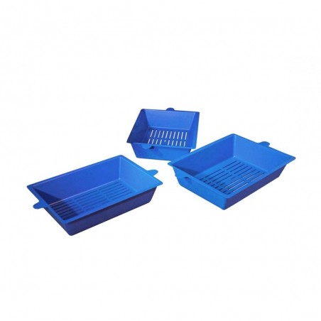 105355 Bac à litière d'angle pour chats SHUTTLE ANGOLARE 49cm plusieurs couleurs