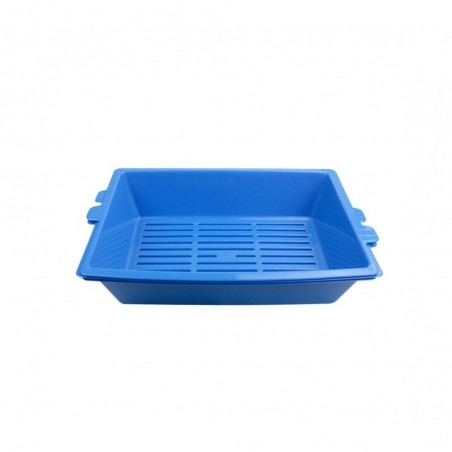 105355 Bac à litière d'angle pour chats SHUTTLE ANGOLARE 49cm plusieurs couleurs