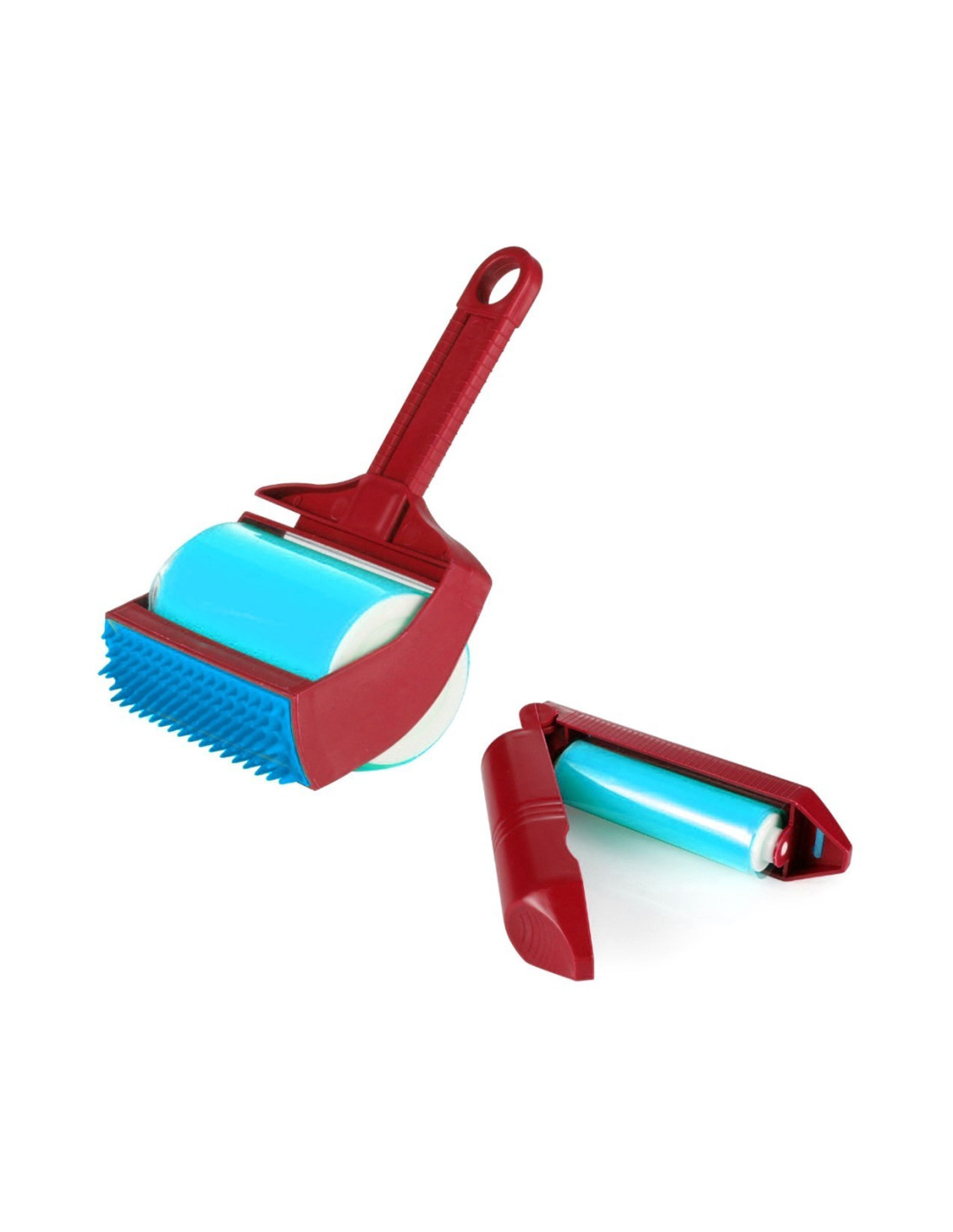 Brosse de nettoyage 2 en 1 avec long manche et 3 pôles de 136 cm - Brosse à  joints en forme de V - Brosse à poils rigides rotative à 120°