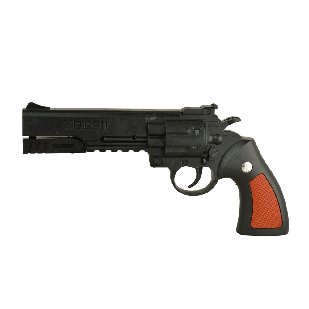 285503 Pistolet jouet en plastique revolver 6 mm avec billes incluses