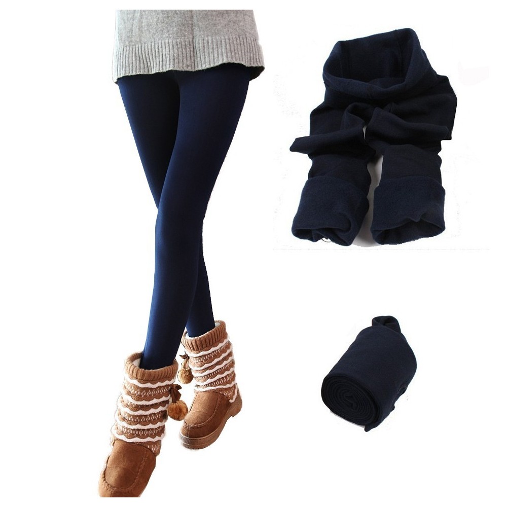Set de 5 leggings thermiques femme et fille...
