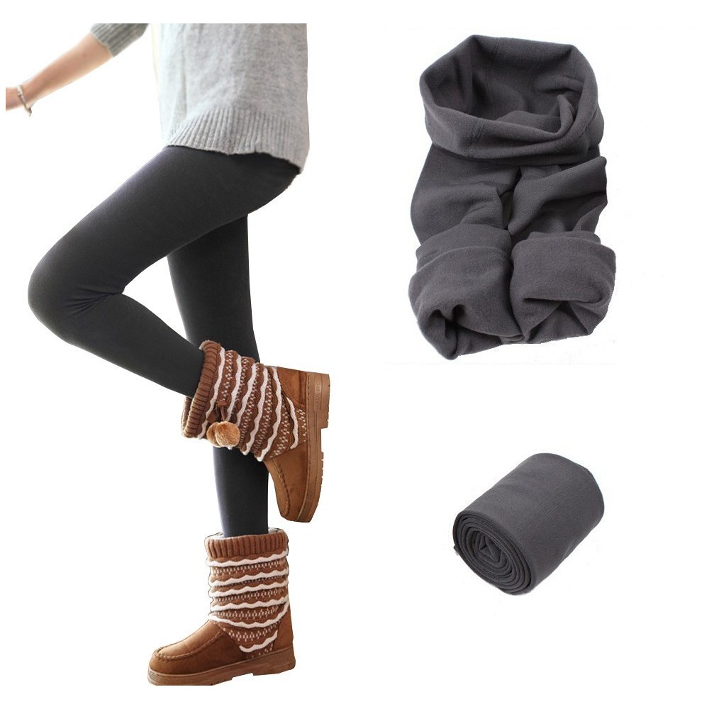 Set de 5 leggings thermiques femme et fille...