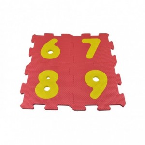 393062 Tapis puzzle en mousse 4 pièces à assembler MULTICOLORE  60 x 60 x 1 cm 2