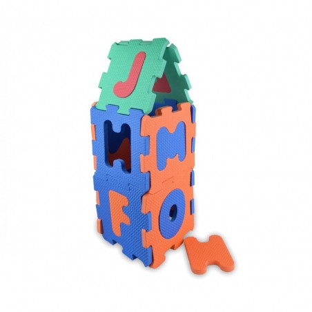 393062 Tapis puzzle en mousse 4 pièces à assembler MULTICOLORE  60 x 60 x 1 cm 393062 Tapis puzzle en mousse 4 pièces à assembler MULTICOLORE  60 x 60 x 1 cm