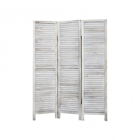 394465 Paravent modèle classique en bois 170 x 40 cm trois panneaux 394465 Paravent modèle classique en bois 170 x 40 cm trois panneaux