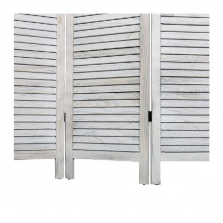 394465 Paravent modèle classique en bois 170 x 40 cm trois panneaux 394465 Paravent modèle classique en bois 170 x 40 cm trois panneaux