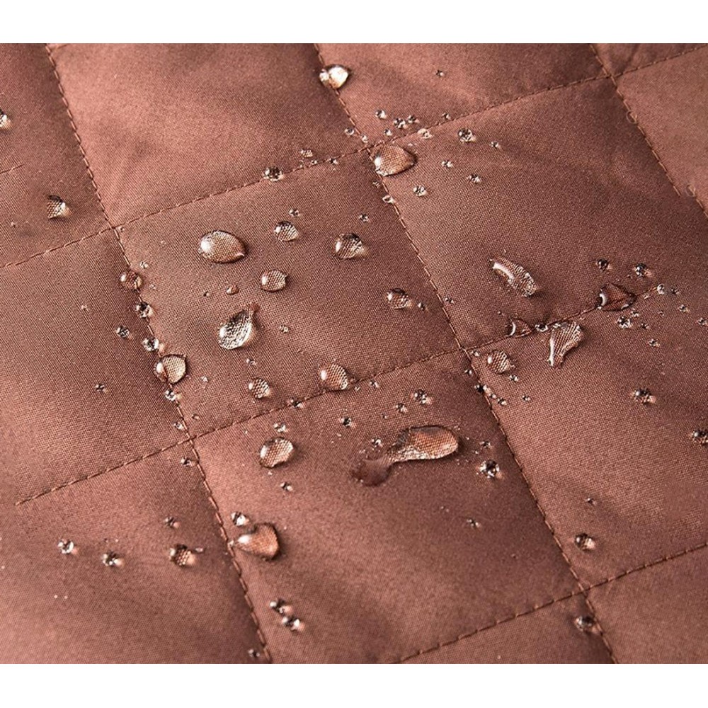 870547 Protège-canapé matelassé double face Imperméable anti-tâches 3 places