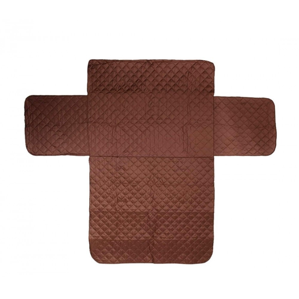 870547 Protège-canapé matelassé double face Imperméable anti-tâches 3 places