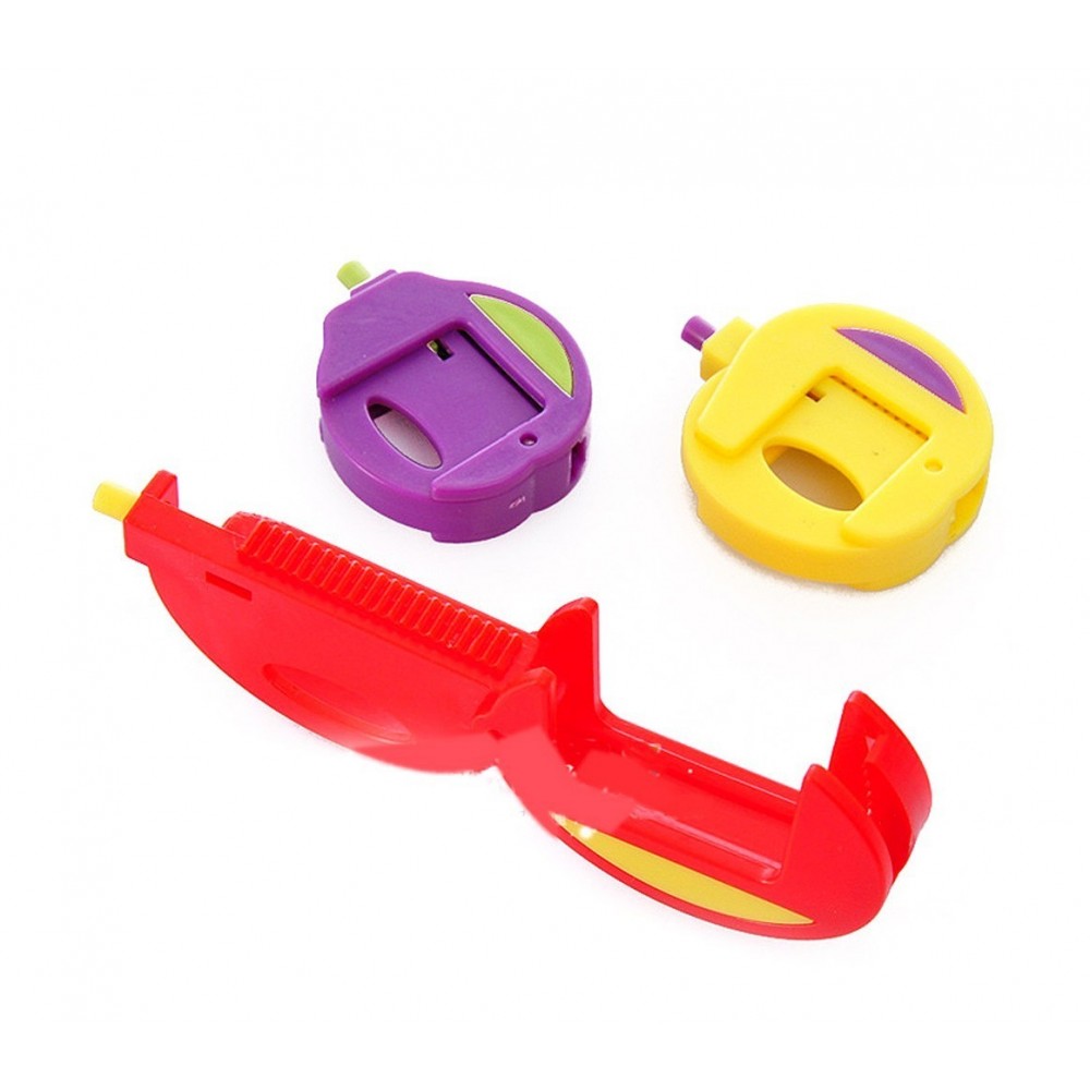 230855 Lot de 3 clips fraîcheur WelkHome pour refermer des sachets