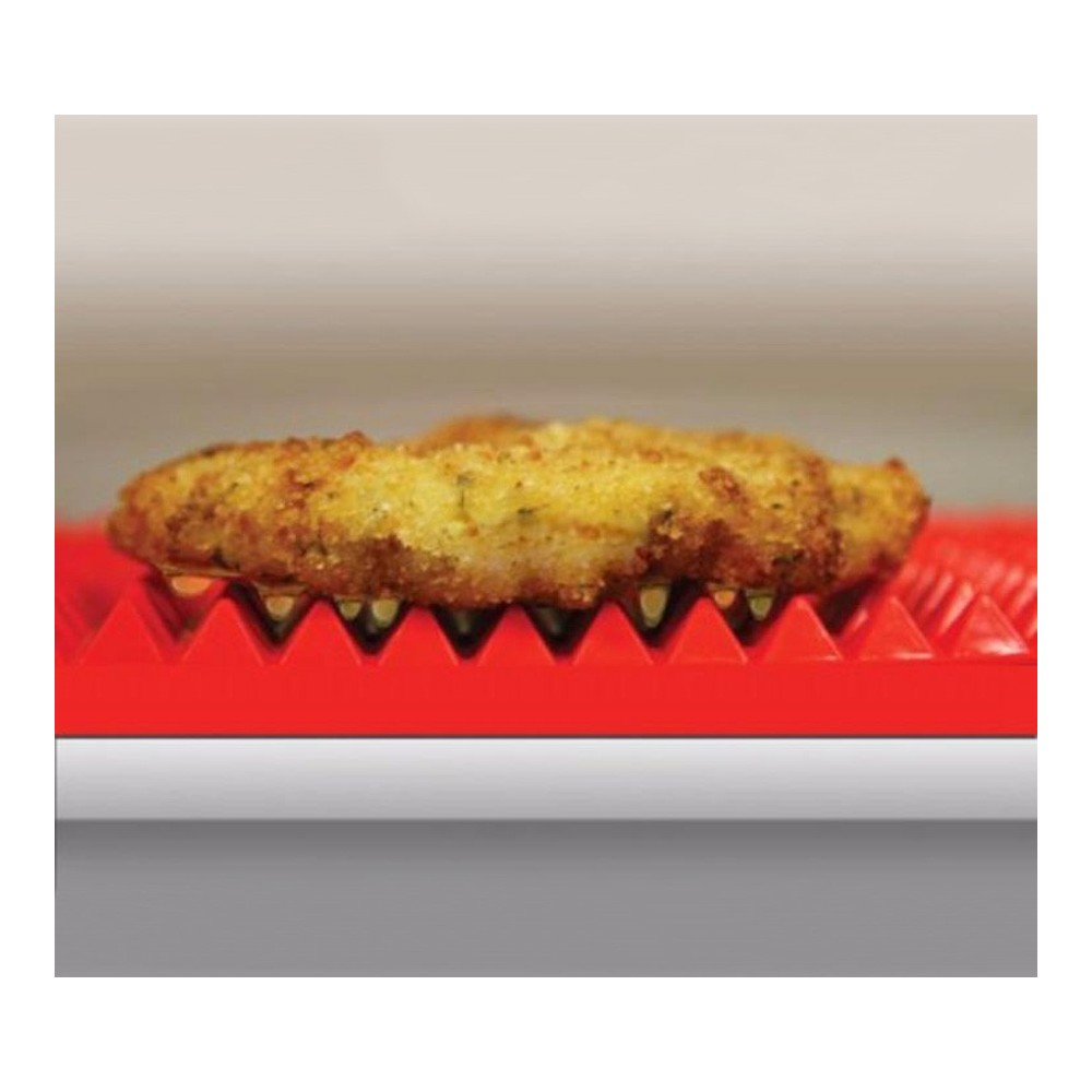 878867 Tapis de cuisson pyramide en silicone pour une cuisson saine au four