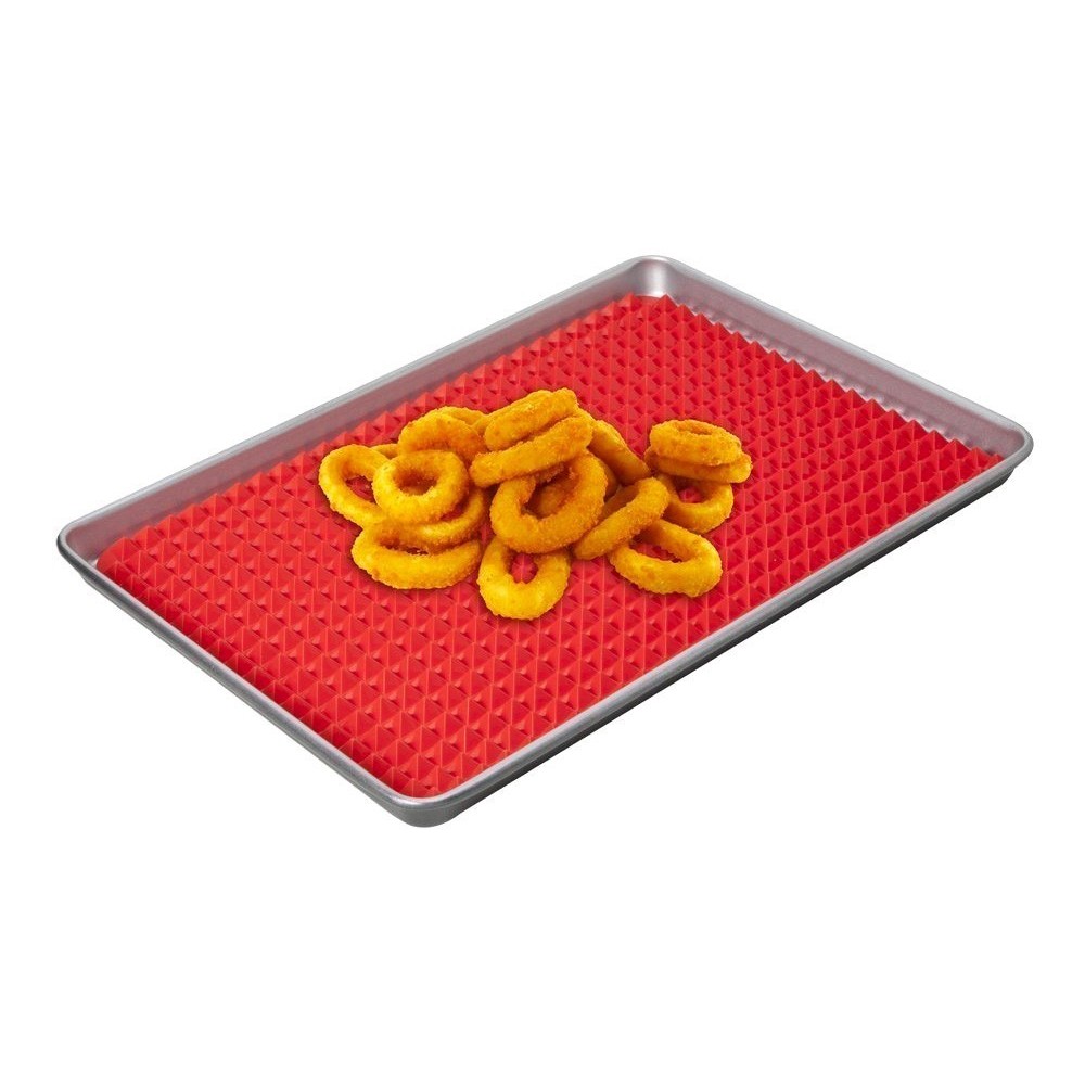 878867 Tapis de cuisson pyramide en silicone pour une cuisson saine au four