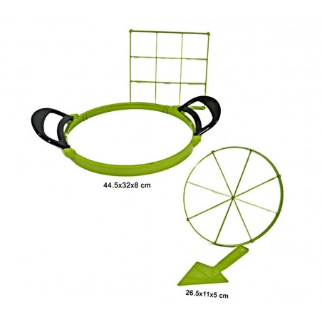 227688 Diviseur à gâteaux en forme circulaire et carrée