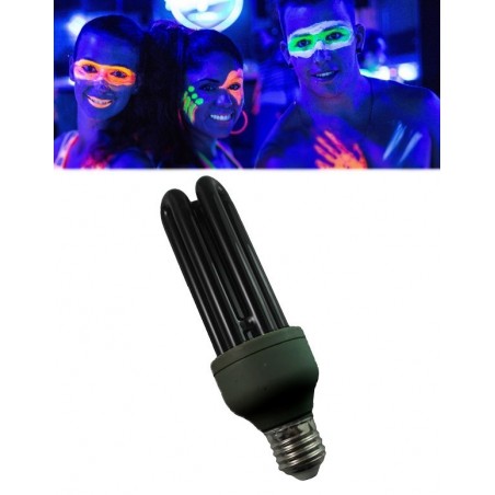 Lampe UV effet fluorescent d'ampoule ultraviolette- lumière bleu de discothèques