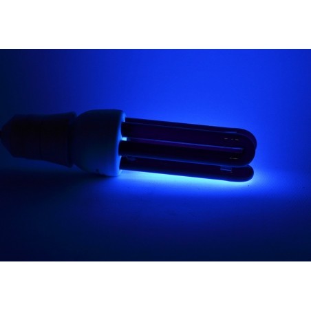 Lampe UV effet fluorescent d'ampoule ultraviolette- lumière bleu de discothèques