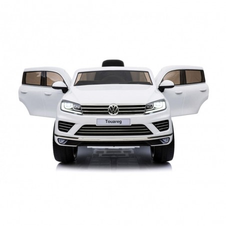 B90106 Voiture électrique pour enfants FIAT 500C siège en cuir 12V télécommandée