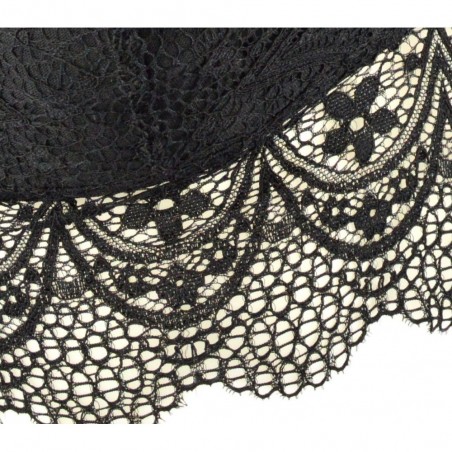 H869 Soutien-gorge à brides femme modèle RIEM base élastiquée bonnet en dentelle