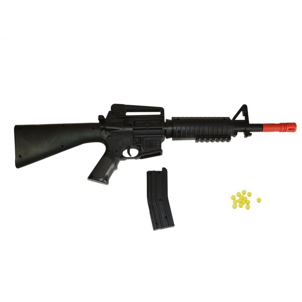 335086 Fusil à bille en plastique CIGIOKI ES-M168 avec laser et billes 