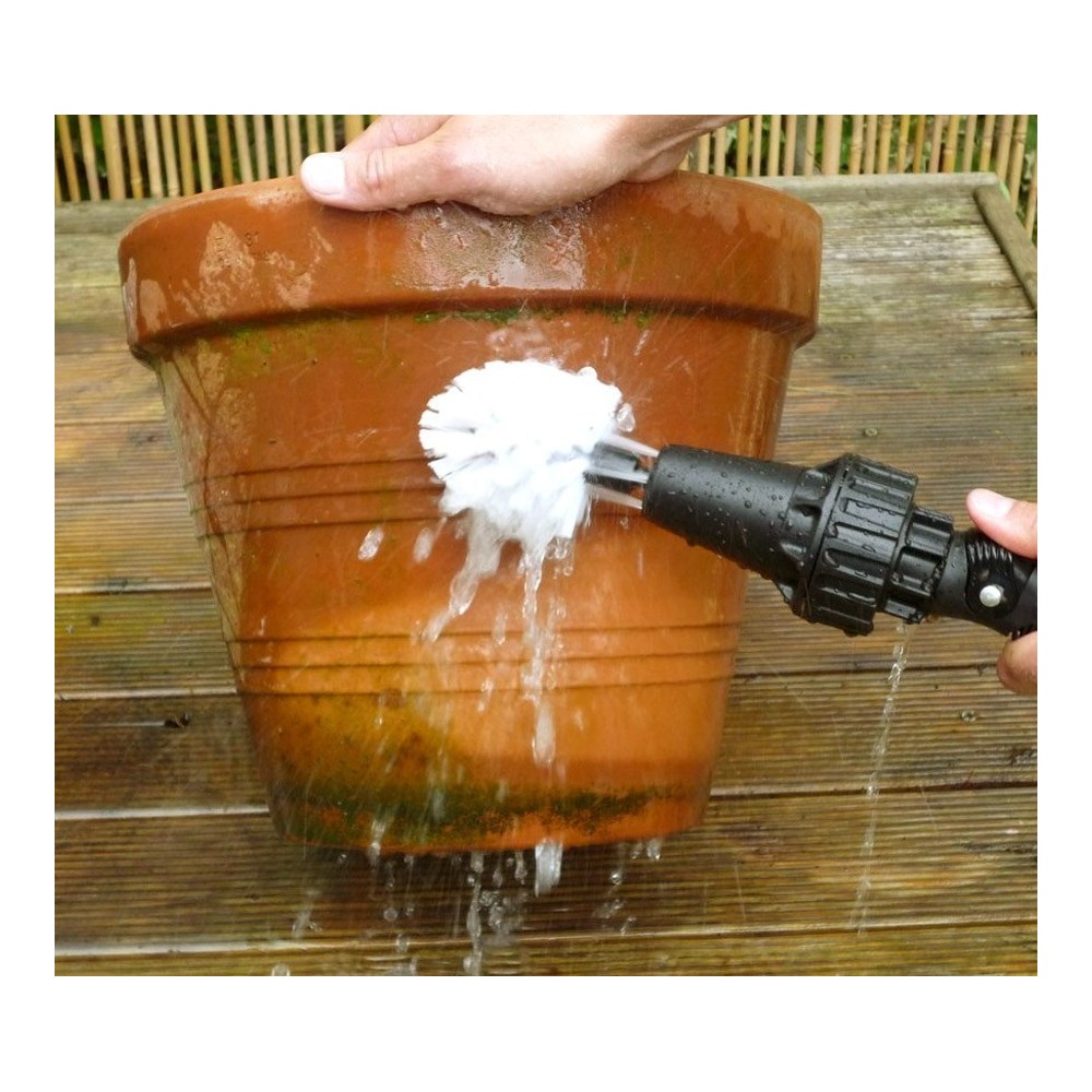 17624 - Brosse de toilette - Forme Microphone