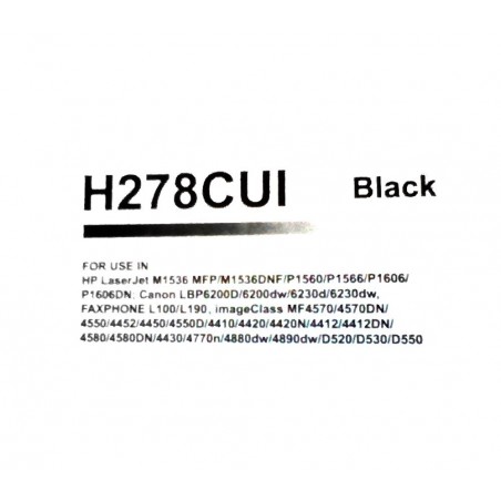 H287CUI Toner compatible avec HP Fax L150 LBP 6200D LaserJet P 1606