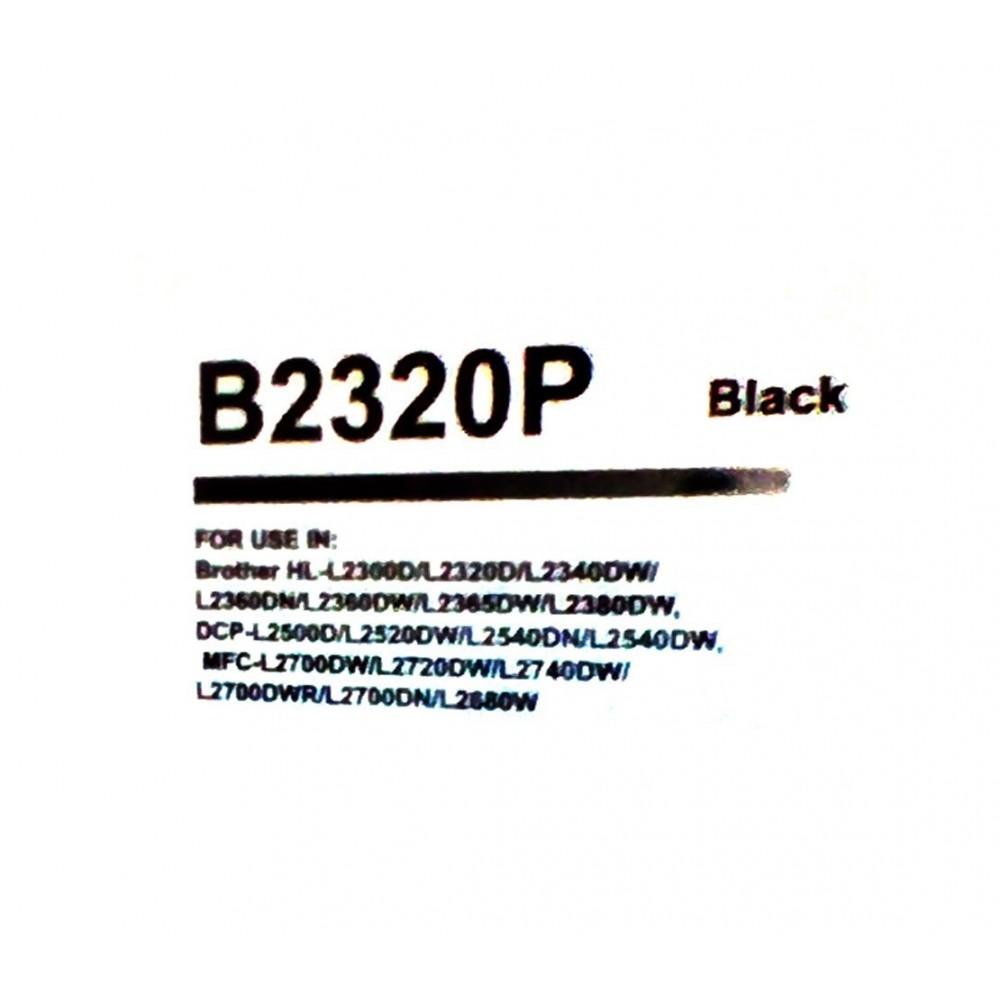 B2320P Toner compatible Brother HL-L2300D, HL-L2340DW, HL-L2360DN, HL-L2365