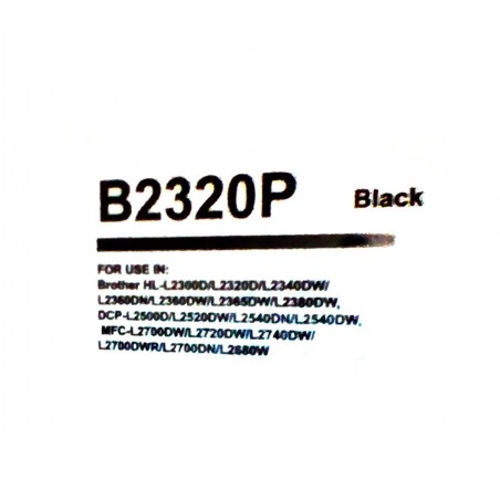B2320P Toner compatible Brother HL-L2300D, HL-L2340DW, HL-L2360DN, HL-L2365