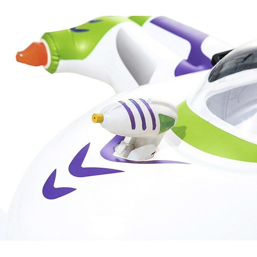 41094 Wet Jet gonflable à chevaucher 150x140 cm BESTWAY avec hublot et pistolet