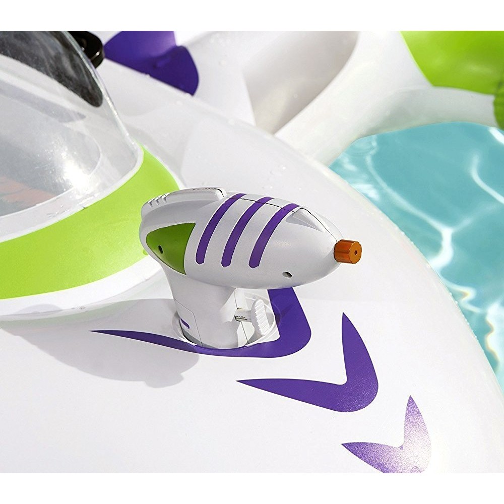 41094 Wet Jet gonflable à chevaucher 150x140 cm BESTWAY avec hublot et pistolet