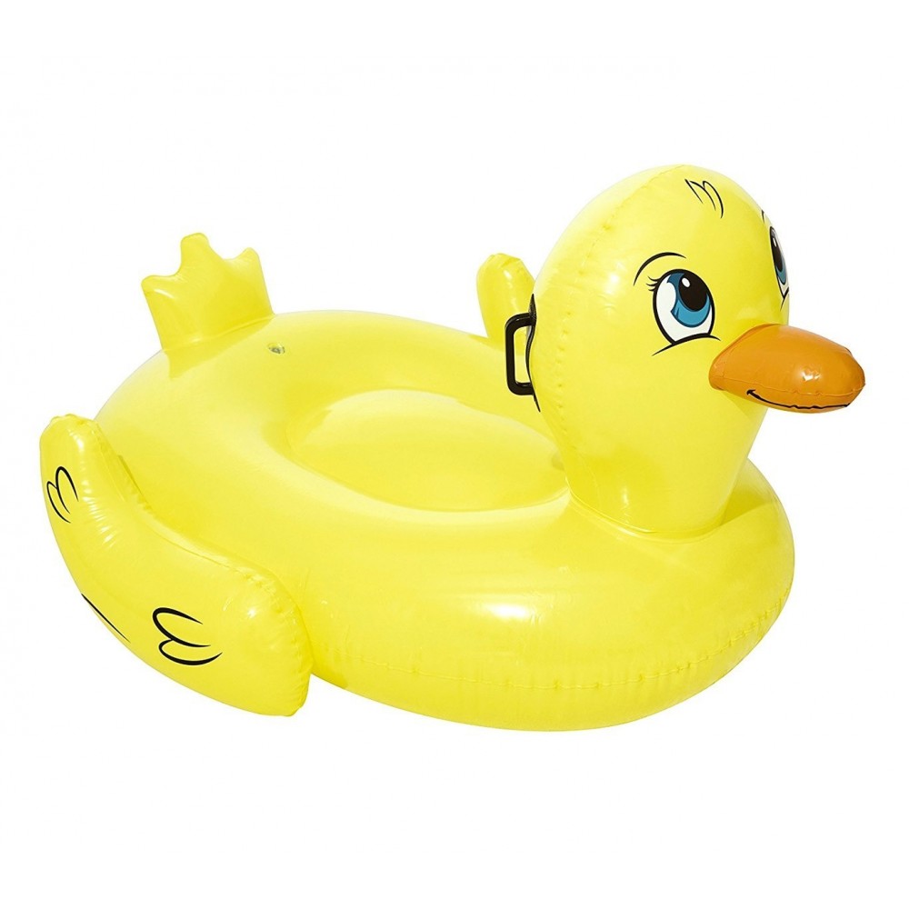 41102 Canard gonflable à chevaucher 135 x 91 cm BESTWAY avec poignées