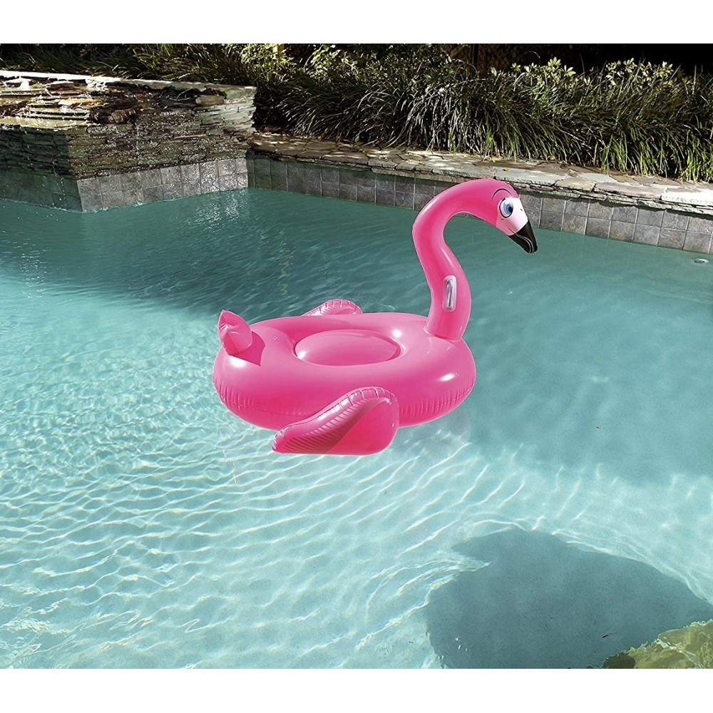 41103 Flamenc gonflable à chevaucher 135 x 119 cm BESTWAY avec poignées