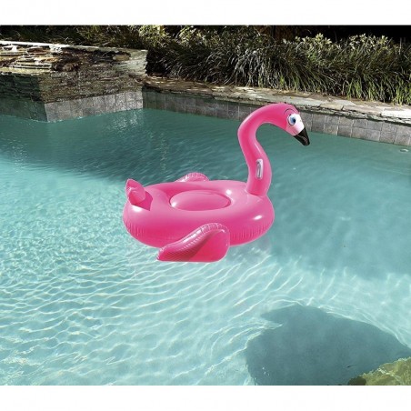 41103 Flamenc gonflable à chevaucher 135 x 119 cm BESTWAY avec poignées