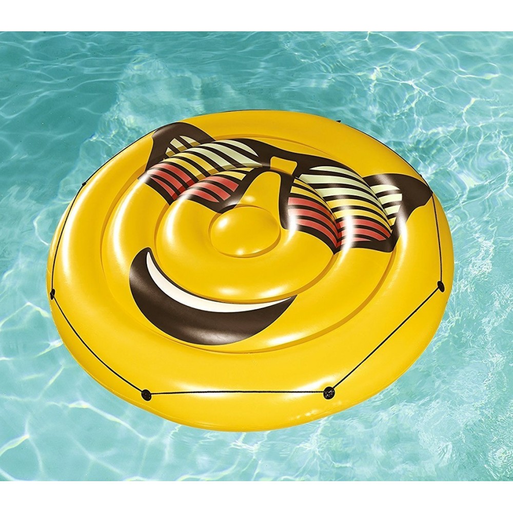 43139 Matelas Géant de Piscine Smile diamètre 188 cm Bestway