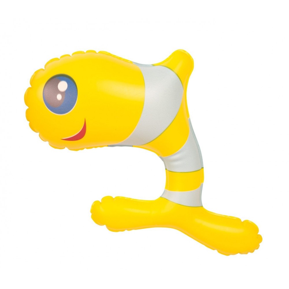 52211 Aire de jeux gonflable aquatique bateau poissons et canne 140x130x104 cm 