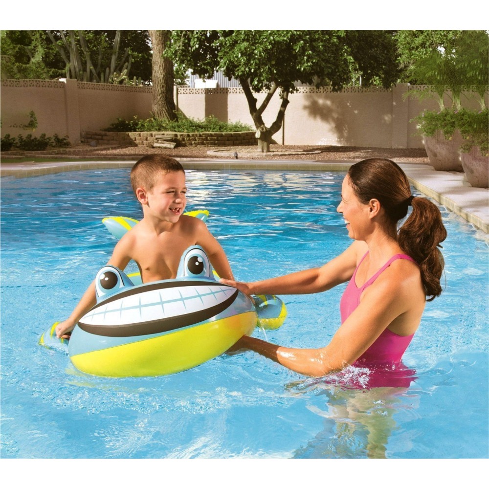 34085 Piscine gonflable tête d'animal poisson Pool Float 107x98 cm Bestway