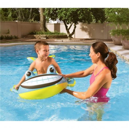 34085 Piscine gonflable tête d'animal poisson Pool Float 107x98 cm Bestway