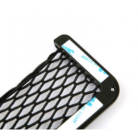 Poche de téléphone portable pour la voiture 178842 Storage network 14x8 cm