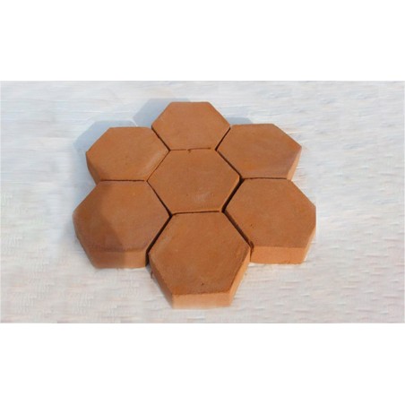 10757 Moule à pavé béton pour jardin mod. hexagonal taille 28 X 29 cm