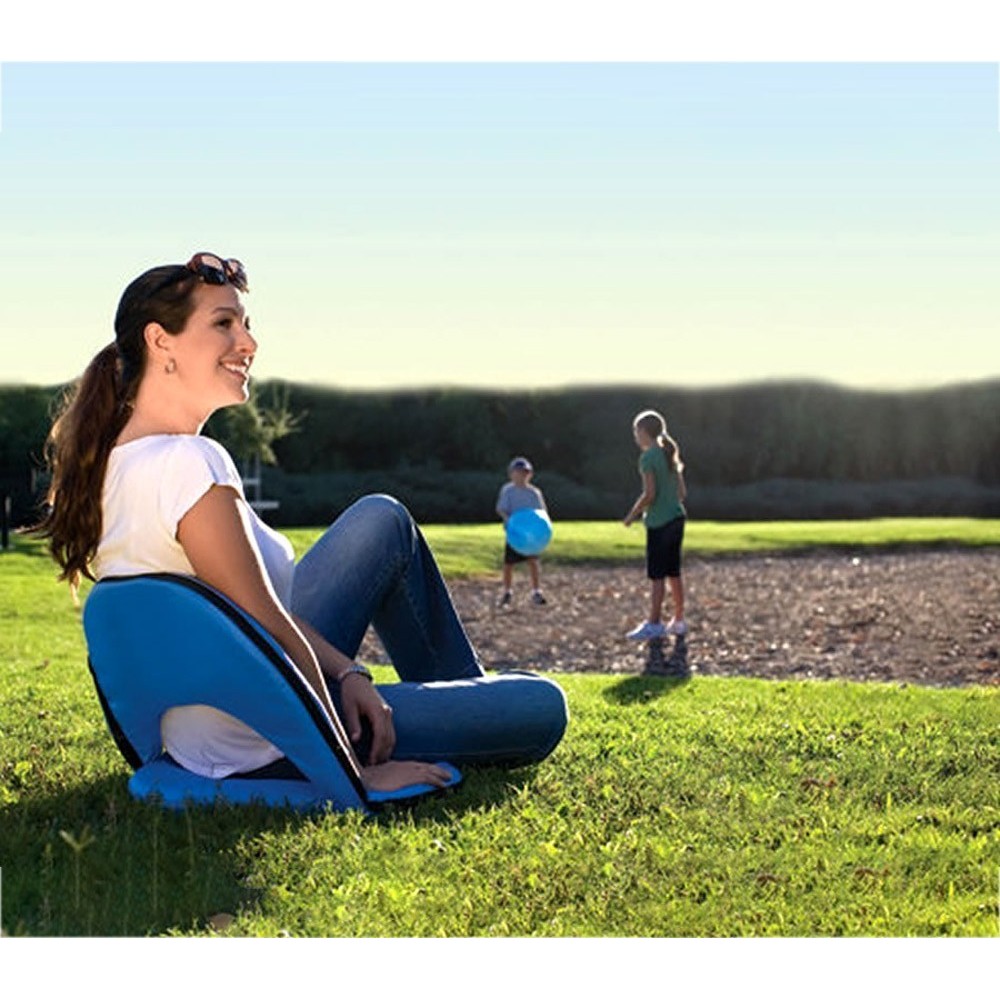 10758 chaise pliante transportable et multifonctionnelle avec dossier réglable