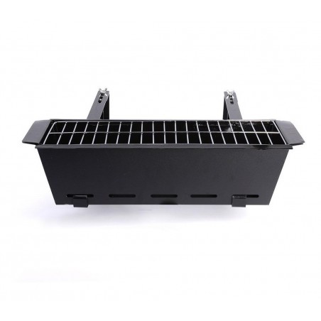 Barbecue universel 10756 pour balustrades de balcon 19x58x38 cm brasier