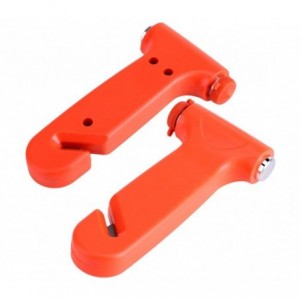 Marteau de secours pour les voitures et les campeurs avec ceinture lame de coupe 2