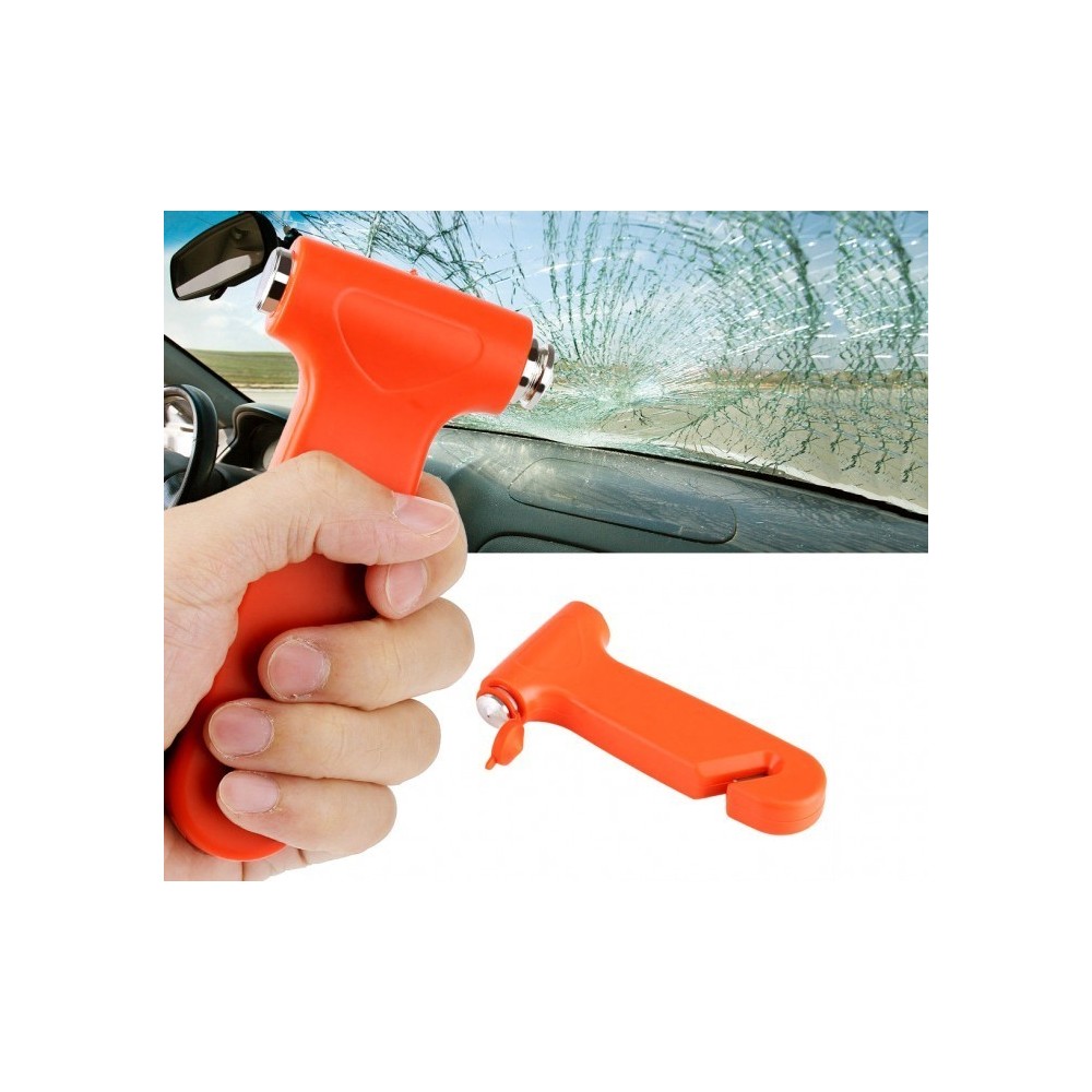 Marteau de secours pour les voitures et les campeurs avec ceinture lame de coupe