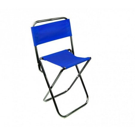 261682 Tabouret pliant EVERTOP pour camper ou pour la plage avec dossier 261682 Tabouret pliant EVERTOP pour camper ou pour la plage avec dossier