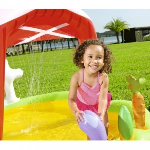 53065 Piscine gonflable play Center avec jouets  modèle granja 175x147x102cm 2