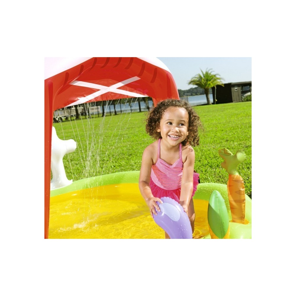 53065 Piscine gonflable play Center avec jouets  modèle granja 175x147x102cm